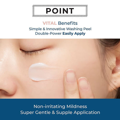 A'PIEU Glycolic Acid Cream 1.69 fl oz - AHA BHA Exfoliating Moisturizer with Glycolic & Salicylic Acid | Hydrating Daily Peeling Gel Cream for Smooth and Clear Skin