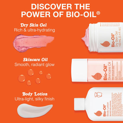 Bio-Oil Skincare Set for Scars, Stretch Marks, and Dry Skin - 3-Piece Travel Size Kit Avelisse