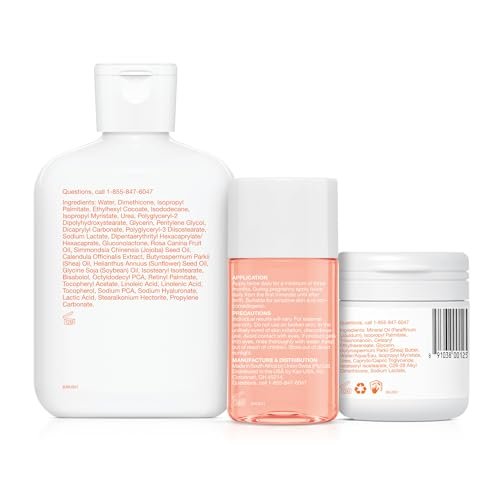 Bio-Oil Skincare Set for Scars, Stretch Marks, and Dry Skin - 3-Piece Travel Size Kit Avelisse