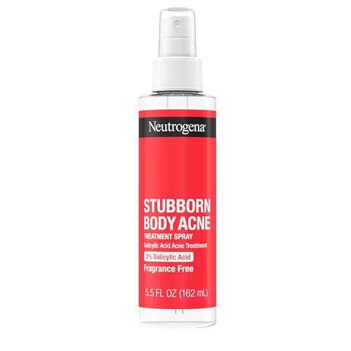 Neutrogena Stubborn Body Acne Spray with Salicylic Acid, Fragrance-Free Acne Treatment for Chest & Back, 2% Salicylic Acid, 5.5 fl. oz - görsel 2
