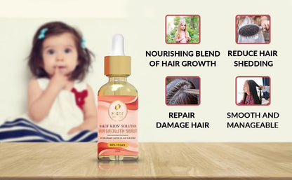 MAKOF Kid’s Hair Growth Set – Shampoo & Conditioner with Black Castor Oil, Wheat Protein, Argan, Jojoba, Aloe Vera, Mask Treatment & Leave-In, Sulfate & Paraben Free Avelisse