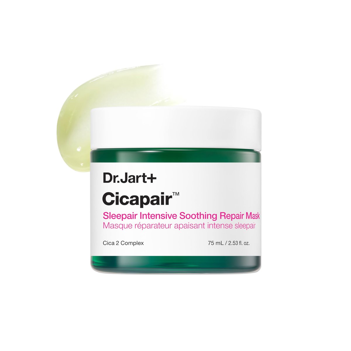 Dr.Jart+ Cicapair Sleepair Intensive Repair Night Mask - Overnight Korean Face Mask with Centella Asiatica for Glass Skin & Barrier Repair, 2.53 fl oz Avelisse