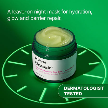Dr.Jart+ Cicapair Sleepair Intensive Repair Night Mask - Overnight Korean Face Mask with Centella Asiatica for Glass Skin & Barrier Repair, 2.53 fl oz Avelisse