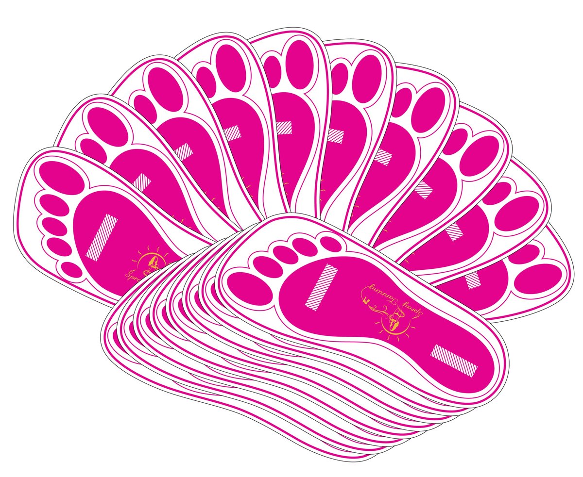 120 Pairs (240 Feet) Disposable Stick Spray Tanning Feet Pads - Deluxe & Hygienic for Salons, Spas, or Home Use Avelisse