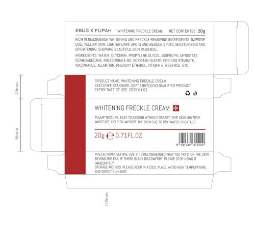 Whitening Freckle Cream 2-Pack – Acne Scar Removal & Pigmentation Treatment for Face, Moisturizing Dark Spot Corrector for Melasma, Wrinkles & Blemishes - görsel 16