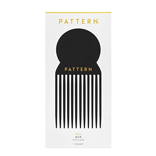 PATTERN Beauty by Tracee Ellis Ross Hair Pick - Oversized Hair Pick for Fluff & Volume - Black Avelisse