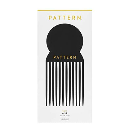PATTERN Beauty by Tracee Ellis Ross Hair Pick - Oversized Hair Pick for Fluff & Volume - Black Avelisse