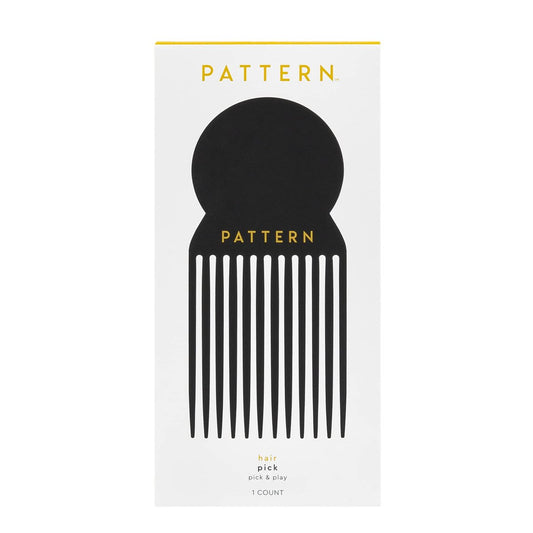 PATTERN Beauty by Tracee Ellis Ross Hair Pick - Oversized Hair Pick for Fluff & Volume - Black Avelisse