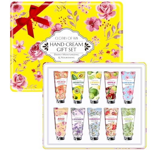 Sakose 10 Pack Hand Cream Set – Natural Plant Fragrance Travel Size Lotion for Dry Hands, Perfect Mothers Day Gifts, Teacher Appreciation Gifts, Nurses Week Gift, Birthday Gift for Women & Teen Girls - görsel 2