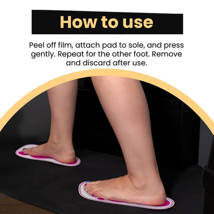 Disposable Stick Spray Tan Feet Pads - 25 Pairs (50 Feet) for Salons, Spas & Home Use | HeeStar Avelisse