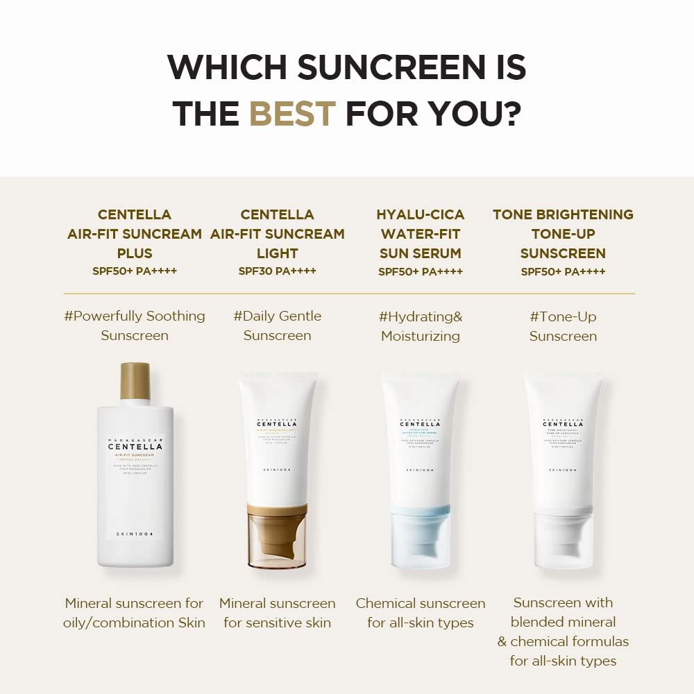 SKIN1004 Madagascar Centella Air-fit Suncream Light - 1.69 fl. oz (50ml) for Sensitive Skin - görsel 15
