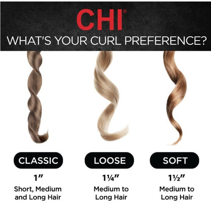 CHI Vibes Wave On Multifunctional Waver - Rose Gold Ceramic Curling Iron for Long-Lasting Frizz-Free Crimp-Style Waves & Loose Beachy Curls Avelisse