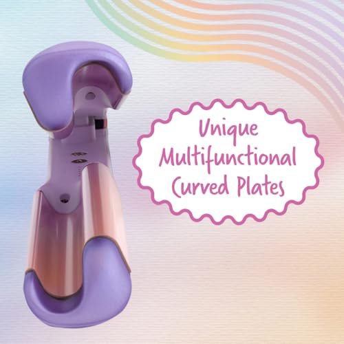 CHI Vibes Wave On Multifunctional Waver - Rose Gold Ceramic Curling Iron for Long-Lasting Frizz-Free Crimp-Style Waves & Loose Beachy Curls Avelisse