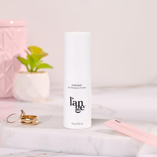 L'ANGE HAIR Star Dust Dry Shampoo Powder - Volumizing Travel Size for Women & Men, Refreshes Hair Between Washes, No Residue, Alcohol & Sulfate Free Avelisse
