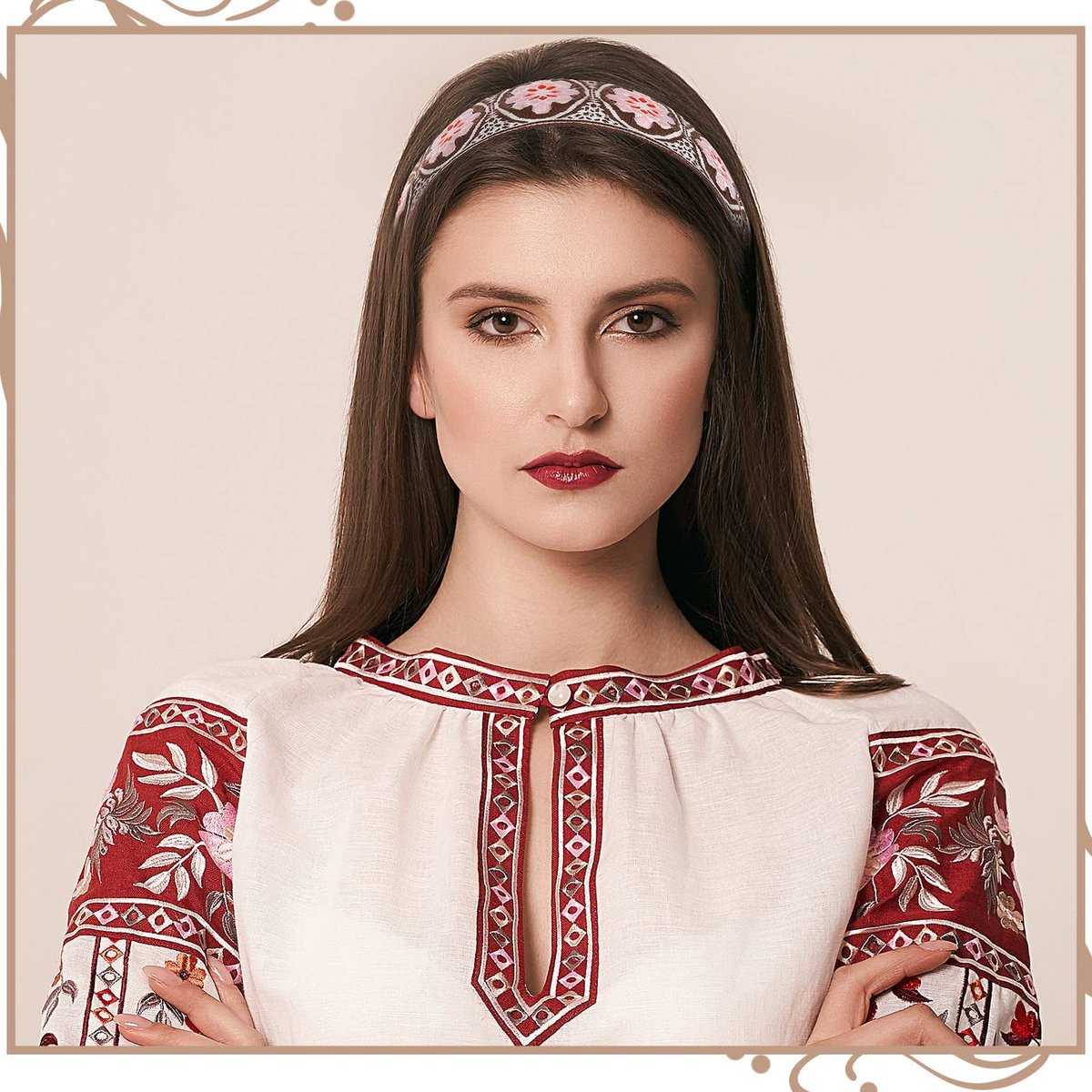 Geosar 9 Pack Boho Embroidery Headband for Women - Bohemia Floral Handmade Wide Headbands Vintage Ethnic Style Hair Bands Turban for Girls Hair Accessories, 9 Styles Avelisse