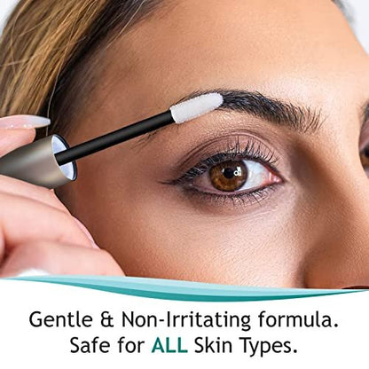 FEG Max Eyebrow Enhancer Growth Treatment Serum - Non-Irritating Brow Serum for Lengthening and Thickening Eyebrows (0.2 Fl Oz)