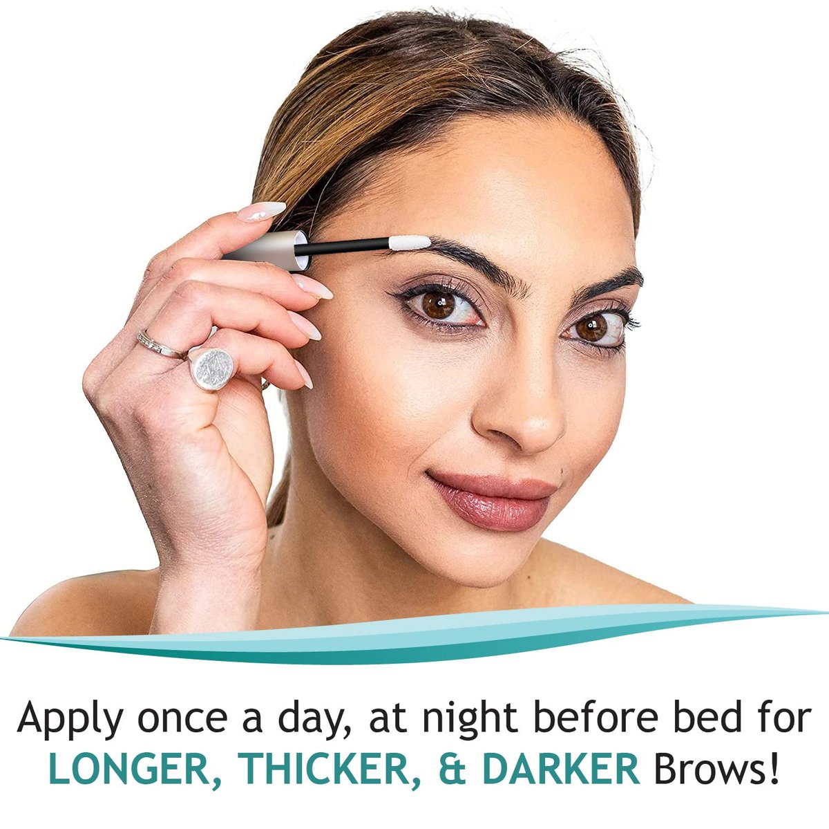 FEG Max Eyebrow Enhancer Growth Treatment Serum - Non-Irritating Brow Serum for Lengthening and Thickening Eyebrows (0.2 Fl Oz) - görsel 3