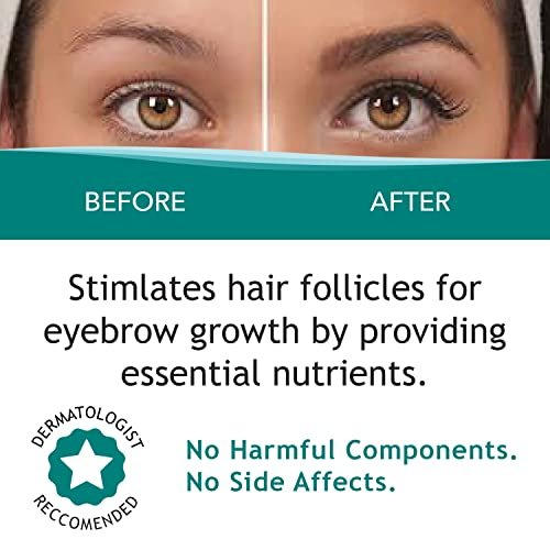 FEG Max Eyebrow Enhancer Growth Treatment Serum - Non-Irritating Brow Serum for Lengthening and Thickening Eyebrows (0.2 Fl Oz) - görsel 8