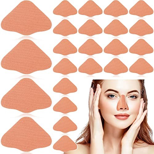 24 Pack Sun Protection Nose Patch UV Nose Cover for Men Women Sports Tanning Outdoor - Beige - görsel 2