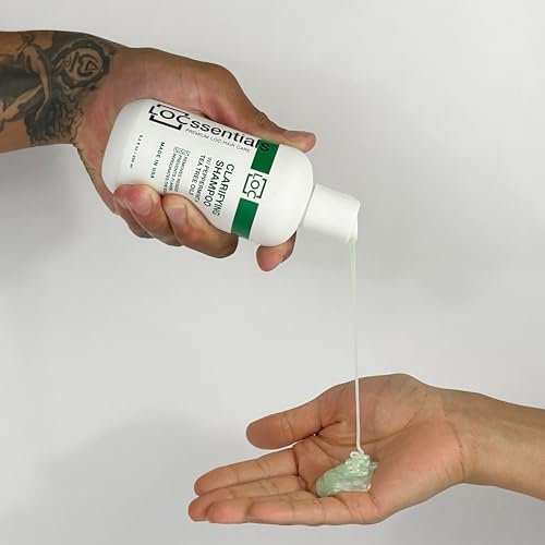 LOCssentials Clarifying Shampoo for Locs – Professional Loc Shampoo with Peppermint & Tea Tree Oil, 8.5 fl oz Avelisse