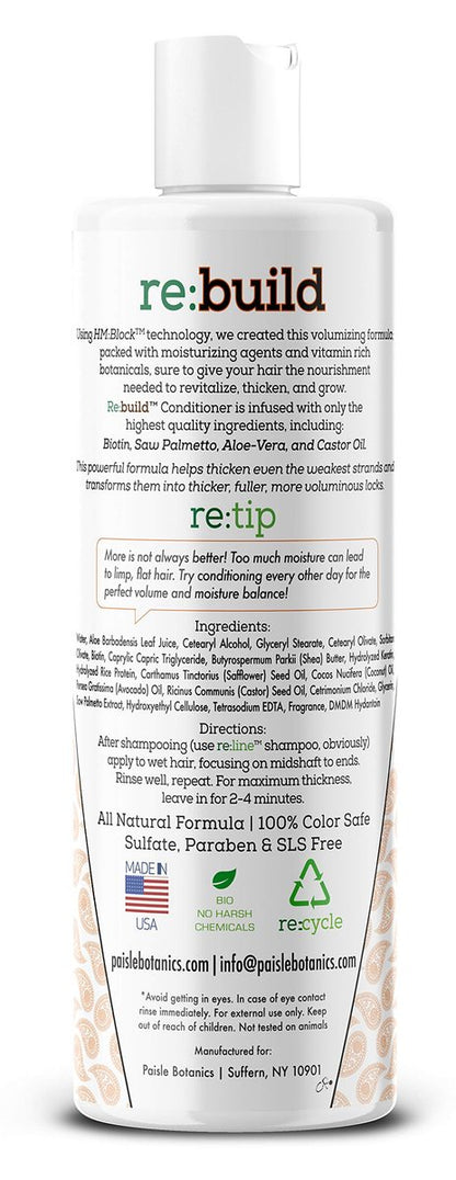 NATURAL Volumizing Shampoo and Conditioner Set with Biotin - DHT Blocking Formula for Hair Growth, Thinning Hair and Hair Loss Prevention for Men & Women, 8 Fl Oz Each Avelisse