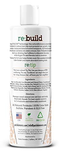 NATURAL Volumizing Shampoo and Conditioner Set with Biotin - DHT Blocking Formula for Hair Growth, Thinning Hair and Hair Loss Prevention for Men & Women, 8 Fl Oz Each Avelisse