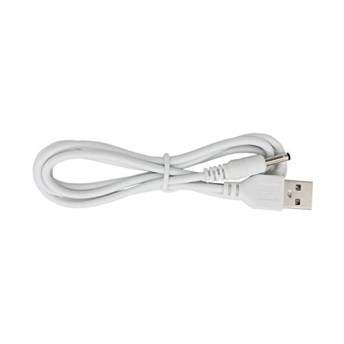USB to DC Charger Cord Replacement for Flawless Pedi Electronic Pedicure Tool - 6 ft Cable - görsel 6