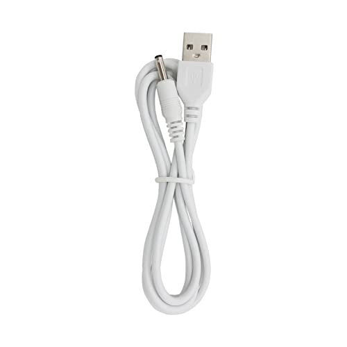 USB to DC Charger Cord Replacement for Flawless Pedi Electronic Pedicure Tool - 6 ft Cable - görsel 4