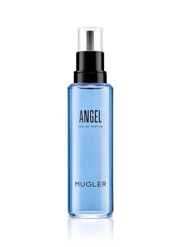 Mugler Angel Refill Eau de Parfum for Women - 3.3 Fl Oz - Ambery & Woody Fragrance with Bergamot, Praline, Patchouli Avelisse