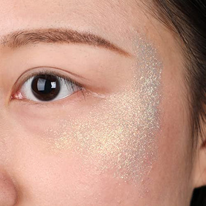 LATIBELL Body Face Glitter Gel - 12 Colors UV Black Light Reactive Glow Makeup for Festival Rave Accessories