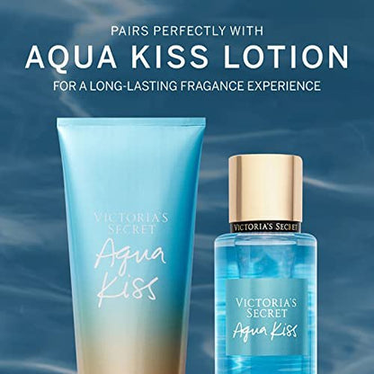 Victoria's Secret Aqua Kiss Mist & Lotion Set - 16.4 Fl Oz Fragrance Duo for Women Avelisse