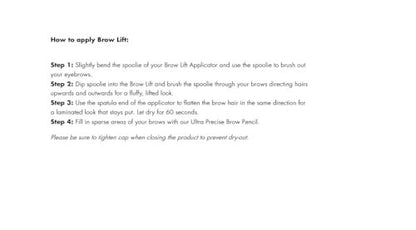 e.l.f. Brow Lift Clear Eyebrow Shaping Wax - Fluffy Feathered Look, Vegan & Cruelty-Free