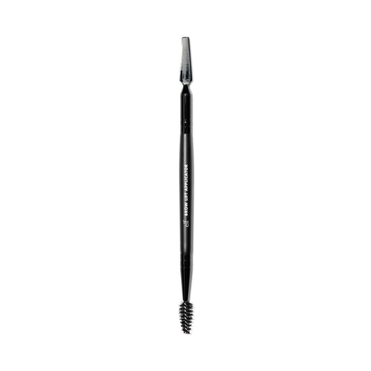 e.l.f. Brow Lift Applicator - Dual-Ended Eyebrow Brush for Grooming, Lifting & Applying Brow Wax - Creates Fluffy Feathered Look