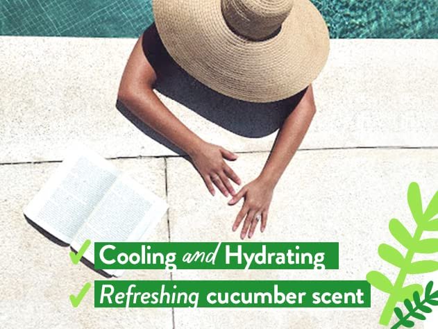 Babo Botanicals After Sun Soothing Mist - Aloe Vera & Cucumber - EWG Verified - Alcohol-Free - Non-Aerosol - 8 Fl Oz - görsel 10