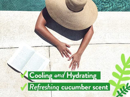 Babo Botanicals After Sun Soothing Mist - Aloe Vera & Cucumber - EWG Verified - Alcohol-Free - Non-Aerosol - 8 Fl Oz