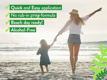 Babo Botanicals After Sun Soothing Mist - Aloe Vera & Cucumber - EWG Verified - Alcohol-Free - Non-Aerosol - 8 Fl Oz