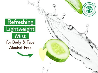 Babo Botanicals After Sun Soothing Mist - Aloe Vera & Cucumber - EWG Verified - Alcohol-Free - Non-Aerosol - 8 Fl Oz