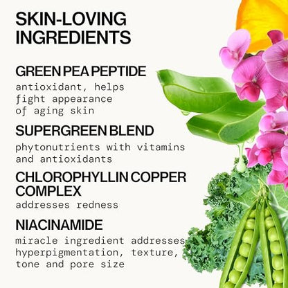 Pacifica Kale Smoothie Refining Face Lotion - Niacinamide & Vitamin C Moisturizer for All Skin Types, Minimizes Pores, Vegan, 1.7 fl oz Avelisse