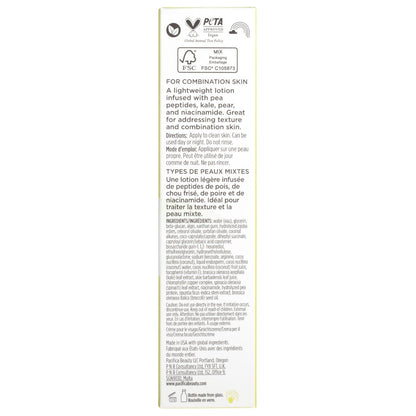 Pacifica Kale Smoothie Refining Face Lotion - Niacinamide & Vitamin C Moisturizer for All Skin Types, Minimizes Pores, Vegan, 1.7 fl oz Avelisse