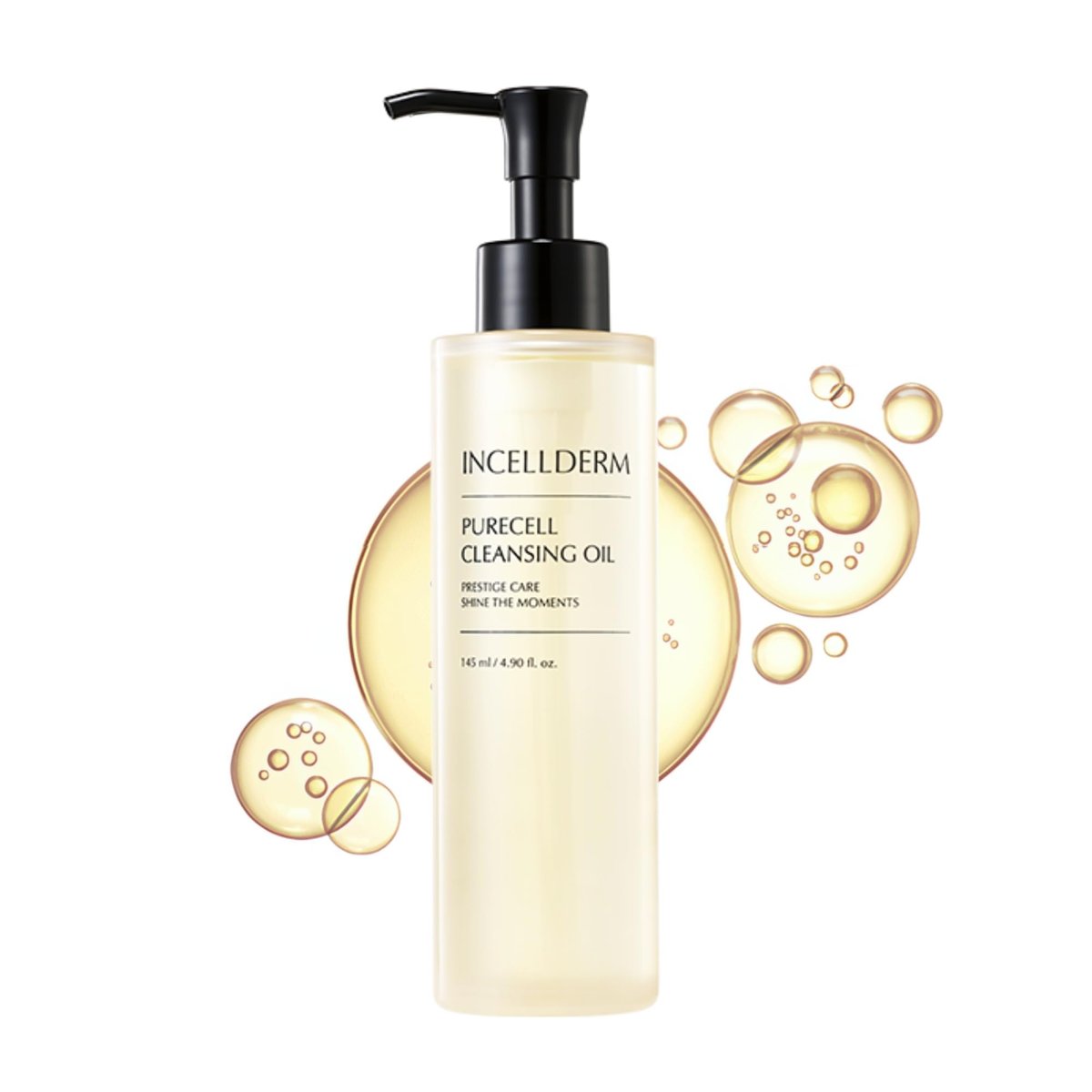 Riman Incellderm Purecell Cleansing Oil - 4.9 fl oz - Gentle Makeup Remover & Hydrating Cleanser - Lightweight Plant-Based Formula for All Skin Types Avelisse