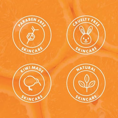 By Nature Vitamin C + Caffeine + Hydrating Under Eye Mask Patches - Energizing + Replenishing Eye Patches for Dark Circles - Skincare from New Zealand - 5 Pairs