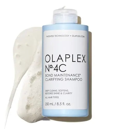 Olaplex Nº.4C Bond Maintenance Clarifying Deep Cleansing Shampoo – Removes Impurities & Restores Color Vibrancy for All Hair Types (8.5 fl oz) Avelisse