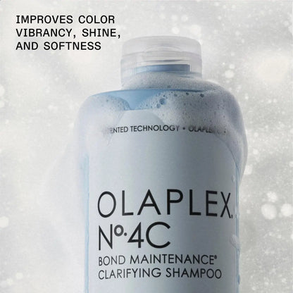 Olaplex Nº.4C Bond Maintenance Clarifying Deep Cleansing Shampoo – Removes Impurities & Restores Color Vibrancy for All Hair Types (8.5 fl oz) Avelisse