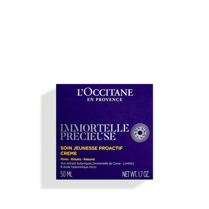 L'OCCITANE Immortelle Precious Cream - 1.7 fl oz Anti-Aging Face Moisturizer Avelisse