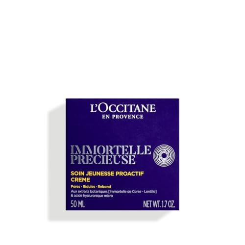L'OCCITANE Immortelle Precious Cream - 1.7 fl oz Anti-Aging Face Moisturizer Avelisse
