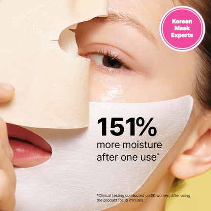 Dr.Jart+ Ceramidin Cream-Infused Korean Face Mask for Dry Skin with Ceramides and Panthenol – 1 Pack Avelisse