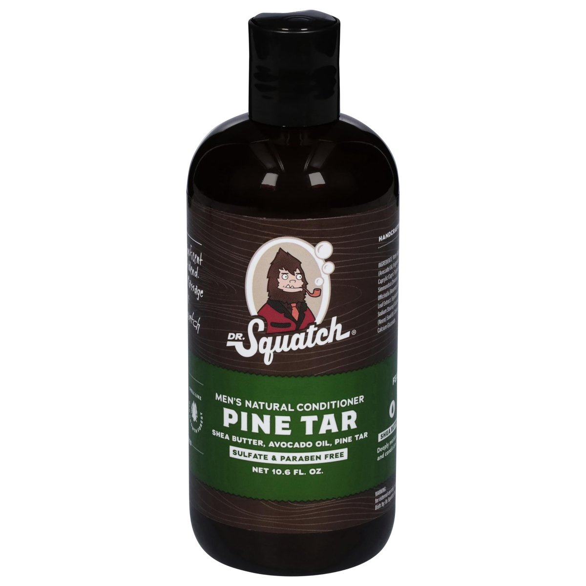 Dr. Squatch Pine Tar Conditioner - Natural, Sulfate-Free, 10.6 oz Avelisse