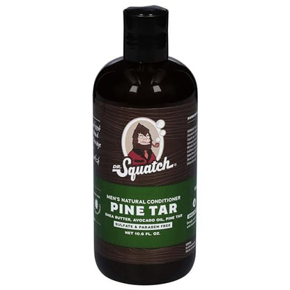 Dr. Squatch Pine Tar Conditioner - Natural, Sulfate-Free, 10.6 oz Avelisse