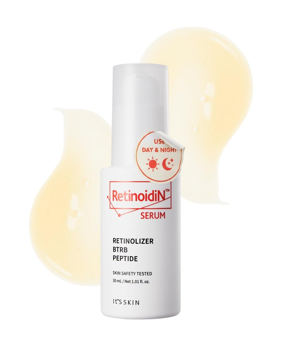 It'S SKIN Retinoidin Serum - Retinol Anti-Aging Serum for Smoothing Wrinkles & Fine Lines, Firming & Moisturizing with Adenosine, Hyaluronic Acid, Peptides, Niacinamide and Ceramide, 1.01 fl.oz. - görsel 1