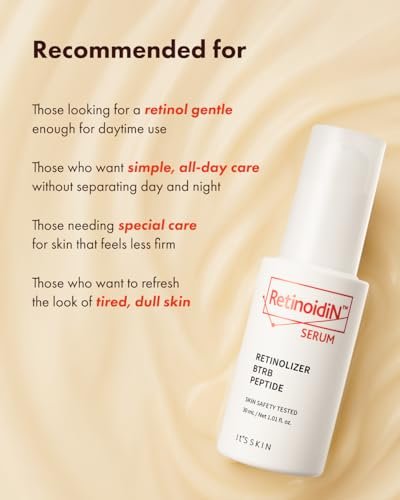 It'S SKIN Retinoidin Serum - Retinol Anti-Aging Serum for Smoothing Wrinkles & Fine Lines, Firming & Moisturizing with Adenosine, Hyaluronic Acid, Peptides, Niacinamide and Ceramide, 1.01 fl.oz. - görsel 14
